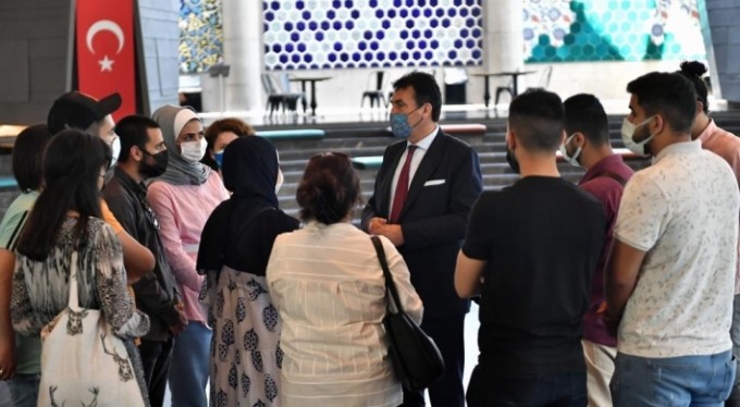 Fetih Müzesi, Filistinli gençleri ağırladı