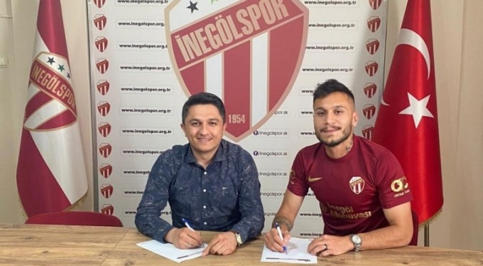 İnegölspor'da ilk transfer Sürgülü