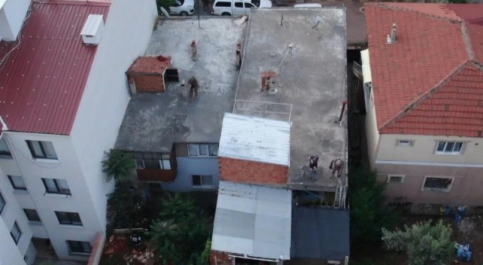 Bursa'da dronlu uyuşturucu operasyonu, 8 gözaltı