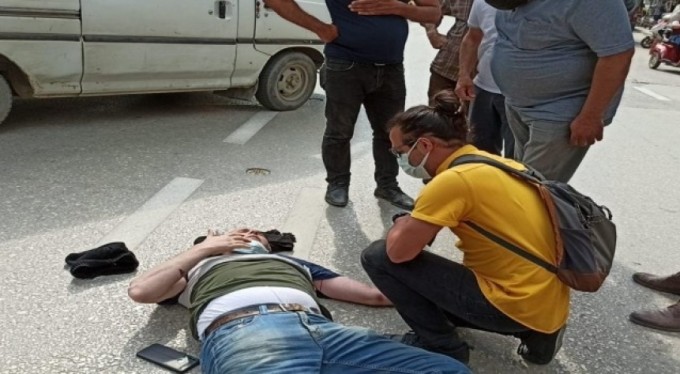 Bursa'da kazazedeye ilk müdahaleyi o doktor yaptı