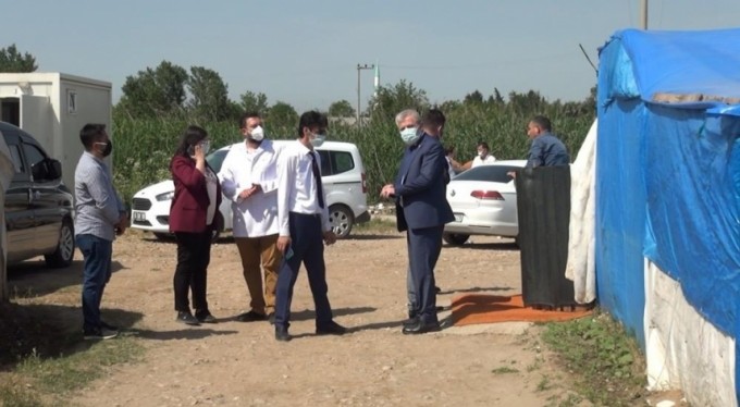 Bursa'daki mevsimlik tarım işçilerine virüs aşısı