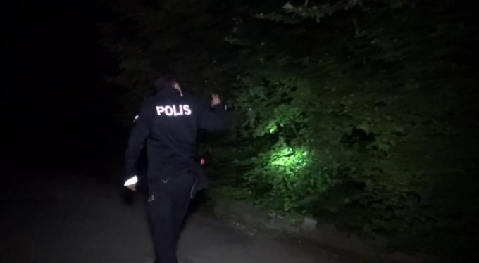 Bursa'da polis ve mahalleli her yerde 'Ayı' aradı