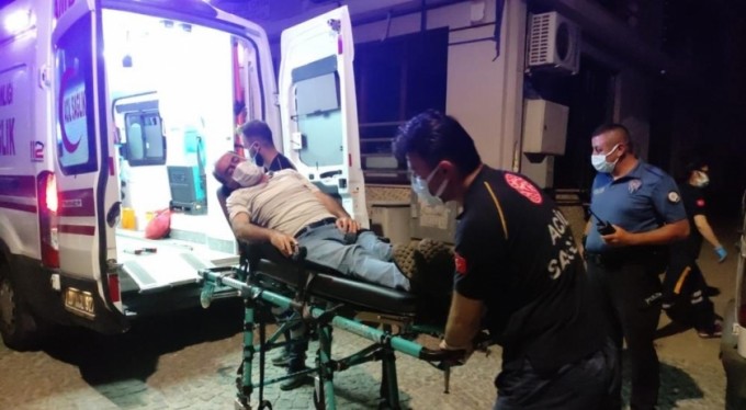 Kumar masasında polise yakalanan tansiyon hastası fenalaştı