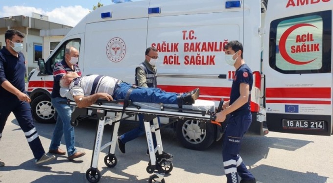 Direksiyonda kalp krizi geçirdi, polis imdadına yetişti