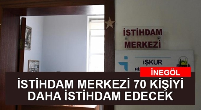 İnegöl Belediyesi'nden istihdam seferberliğine bir katkı daha