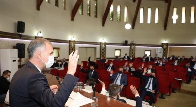 İnegöl'de haziran ayı meclis toplantısı yapıldı