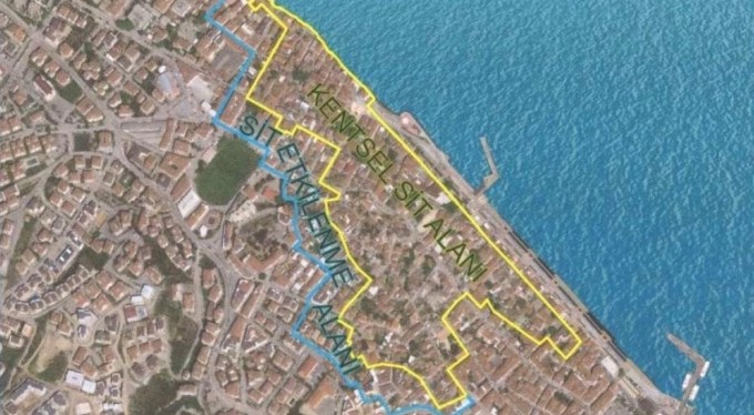 Mudanya'da kentsel sit pl&acirc;nları askıya çıktı