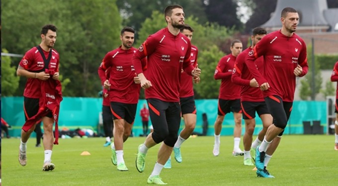 A Milli Takım, İtalya maçı hazırlıklarını sürdürdü