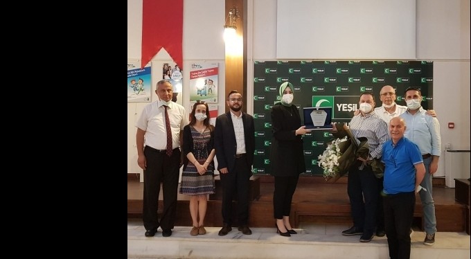 Yeşilay Bursa Şubesinde görev değişikliği