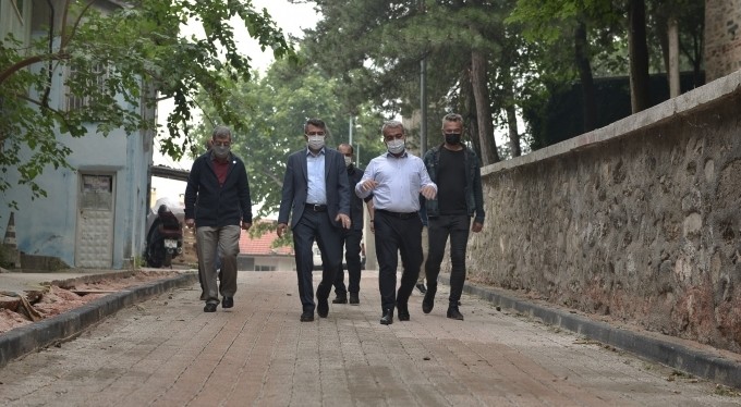 Başkan Yılmaz'dan Yeşil'de inceleme