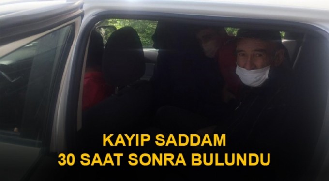 Kayıp Saddam 30 saat sonra bulundu