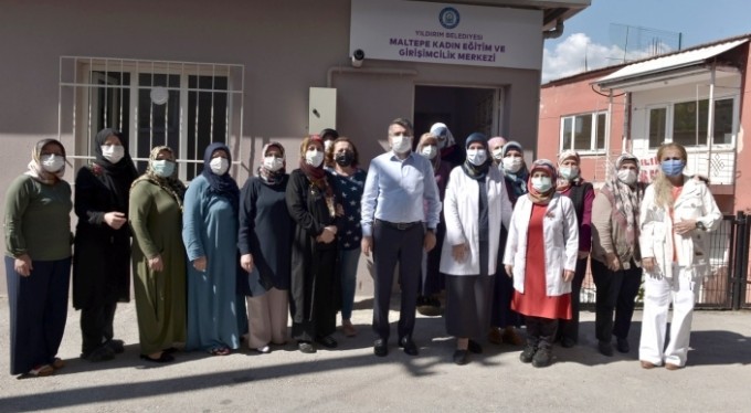 Başkan Yılmaz'dan kadın girişimcilere destek