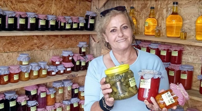 Mudanyalı kadınların organik ürünlerine rağbet