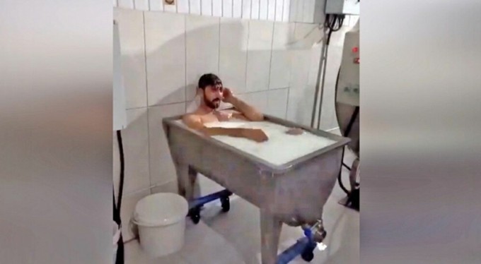 Süt banyosu rezaletinde flaş gelişme!