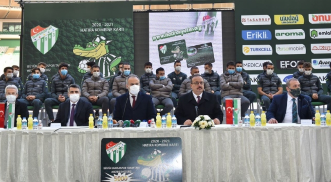 Bursaspor'da Hatıran Yeter Kampanyası'nda toplanan tutar açıklandı