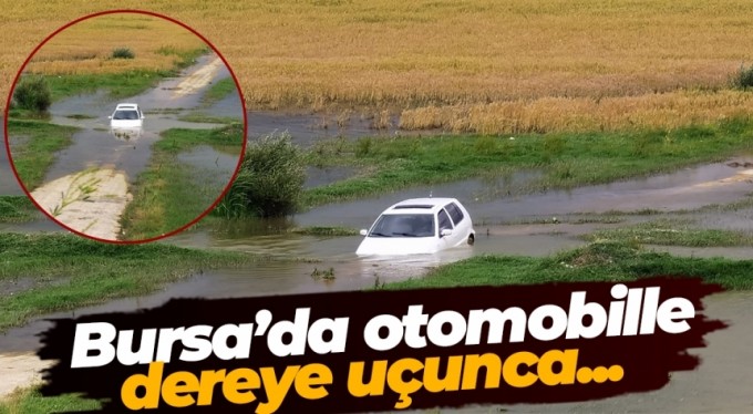 Bursa'da baraja daldı, otomobili bırakıp gitti