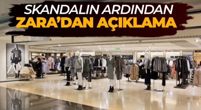 Boykot çağrılarından sonra Zara'nın bağlı olduğu firmadan yanıt geldi
