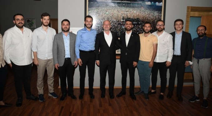 BURSİAD, Bursaspor Kulübü'nü ziyaret etti