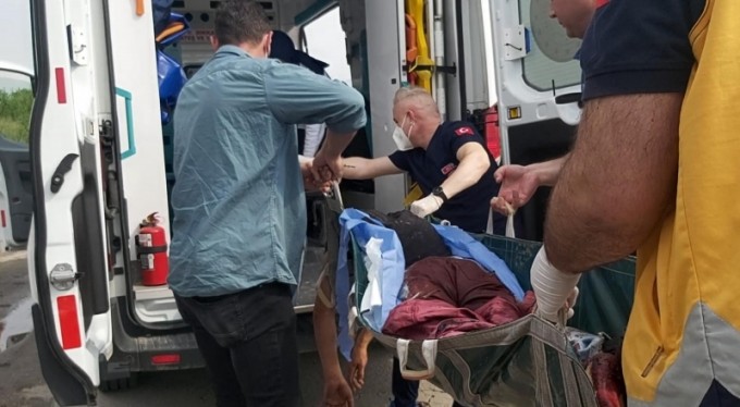 Bursa'da tanımadığı kişiler tarafından ayağından vuruldu!