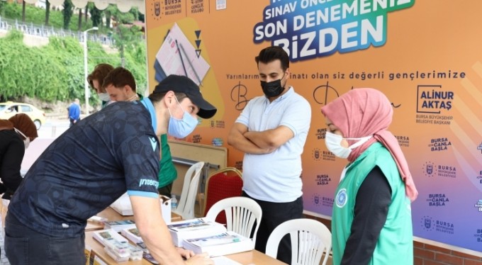 Üniversite adaylarına tam destek