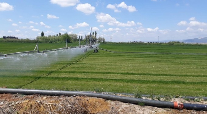 Bursa'da sulama sezonu başladı