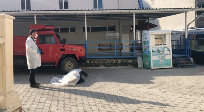 Bursa'da ki cinayet &acirc;nı kameralara yansıdı!