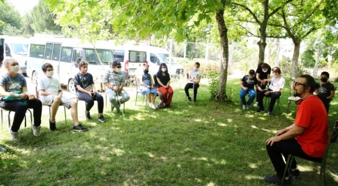 Engelli çocuklara "Beden Perküsyonu Atölyesi"