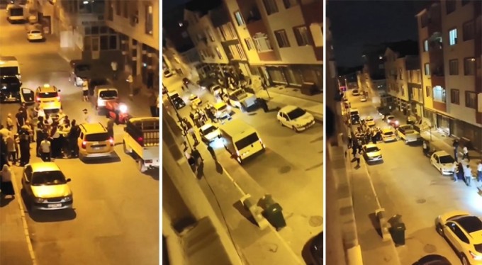 Bursa'da yayaya çarpan taksici darp edildi