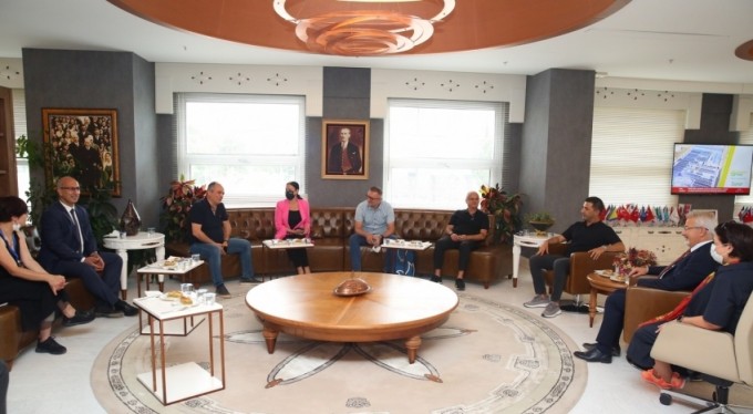 Başkan Günel'den Nilüfer'e ziyaret