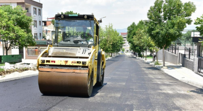 Yıldırım'dan çevreci asfalt