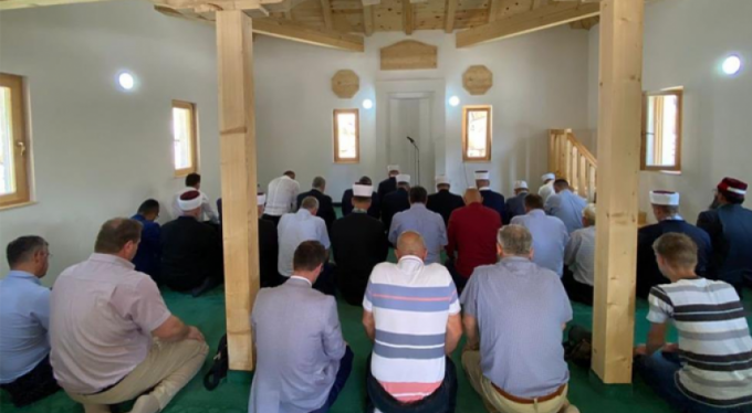 Bursa'dan Bosna'ya mescit hediyesi