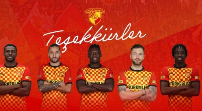 Göztepe 5 futbolcuyla yollarını ayırdı