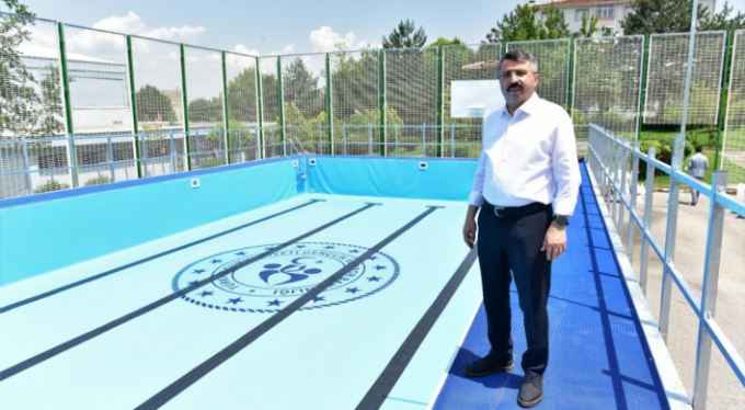 Mimarsinan Spor Tesisi komplekse dönüştürülüyor