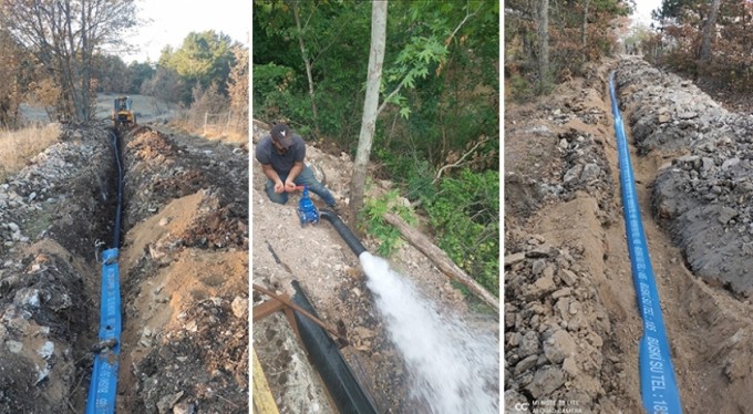 Bursa'da Tankerle su taşıma dönemine son
