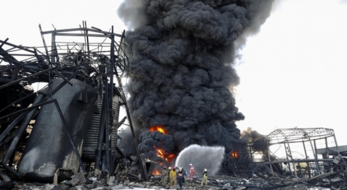 Tayland'da kimya fabrikasında patlama:1 ölü 20'den fazla yaralı