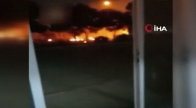 Erbil Havalimanı'na roketli saldırı