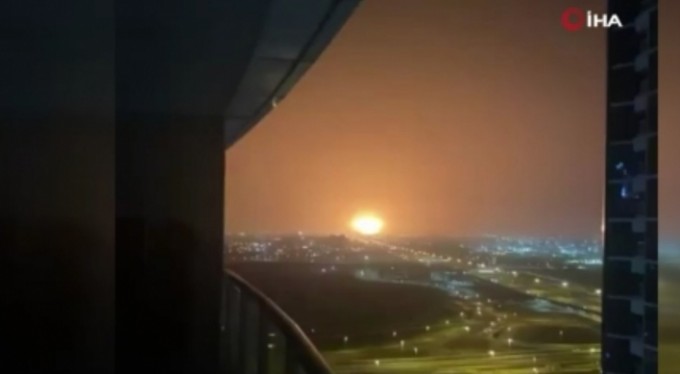 Dubai'de büyük patlama