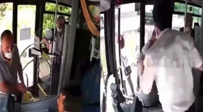 Şoför ve yolcu kavgasının yeni görüntüleri ortaya çıktı