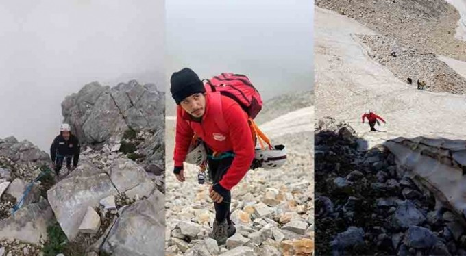 Uludağ'ın zirvesine nefes kesen tırmanış