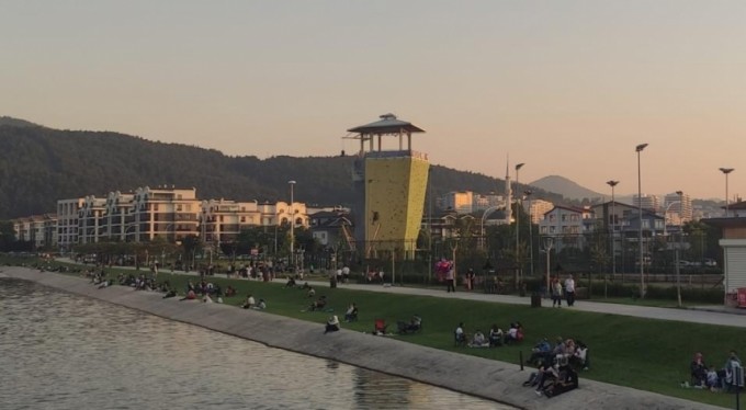 Bursa'da adrenalin tutkunlarının adresi: Mihraplı Parkı Tırmanış Duvarı