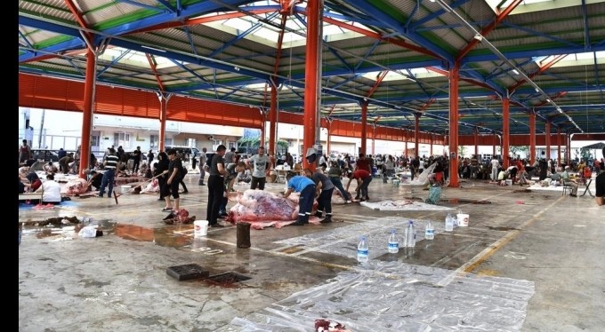 Osmangazi'de hijyenik kurban kesimi