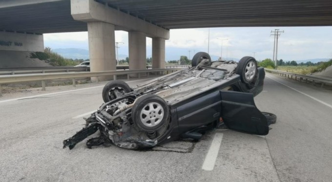 Ankara Yolu'nda kaza: 4 yaralı
