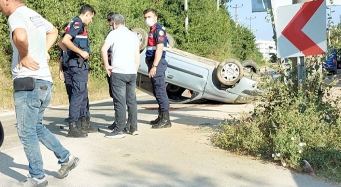 Karacabey'de trafik kazası: 1 ölü