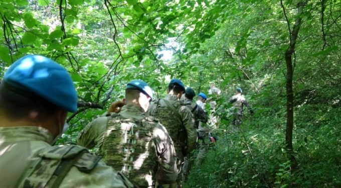 Bursa ormanları havadan ve karadan mercek altında