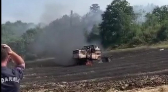 Bursa'da anız yakan çitçiye ceza