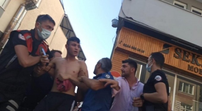 Husumetlileri kurşun yağdırdı