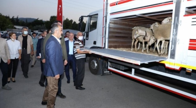 Bursa'dan yangın bölgelerine yardım eli