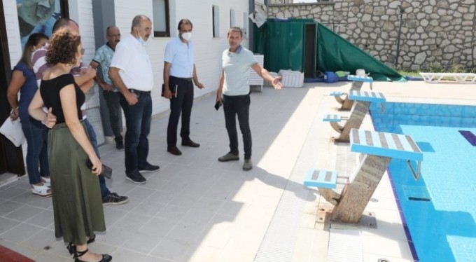 Türkyılmaz, tesisleri inceledi