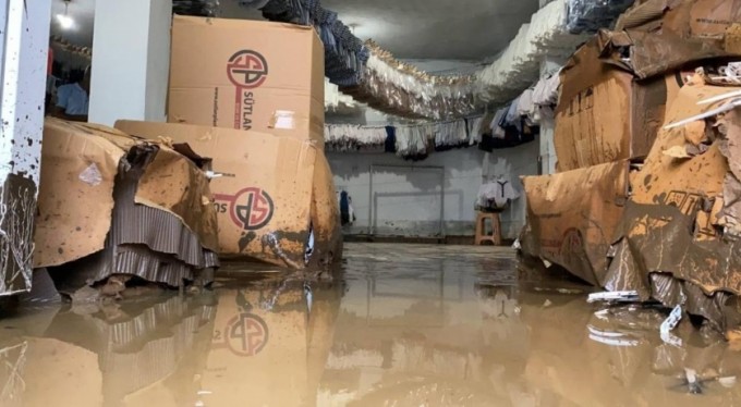 Bursa'da sel faciası