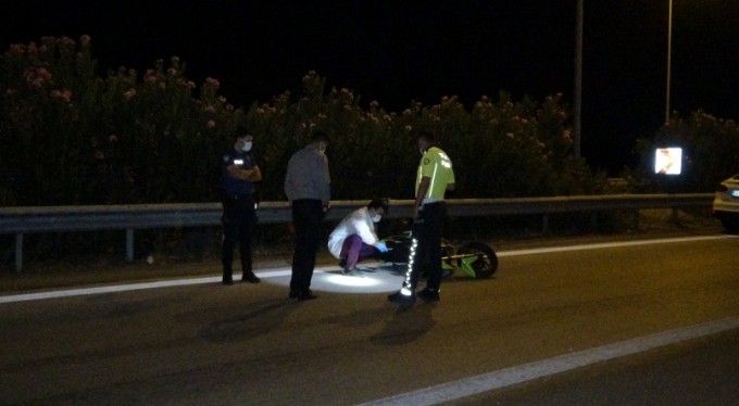 Bursa'da feci motosiklet kazası : 1 ölü